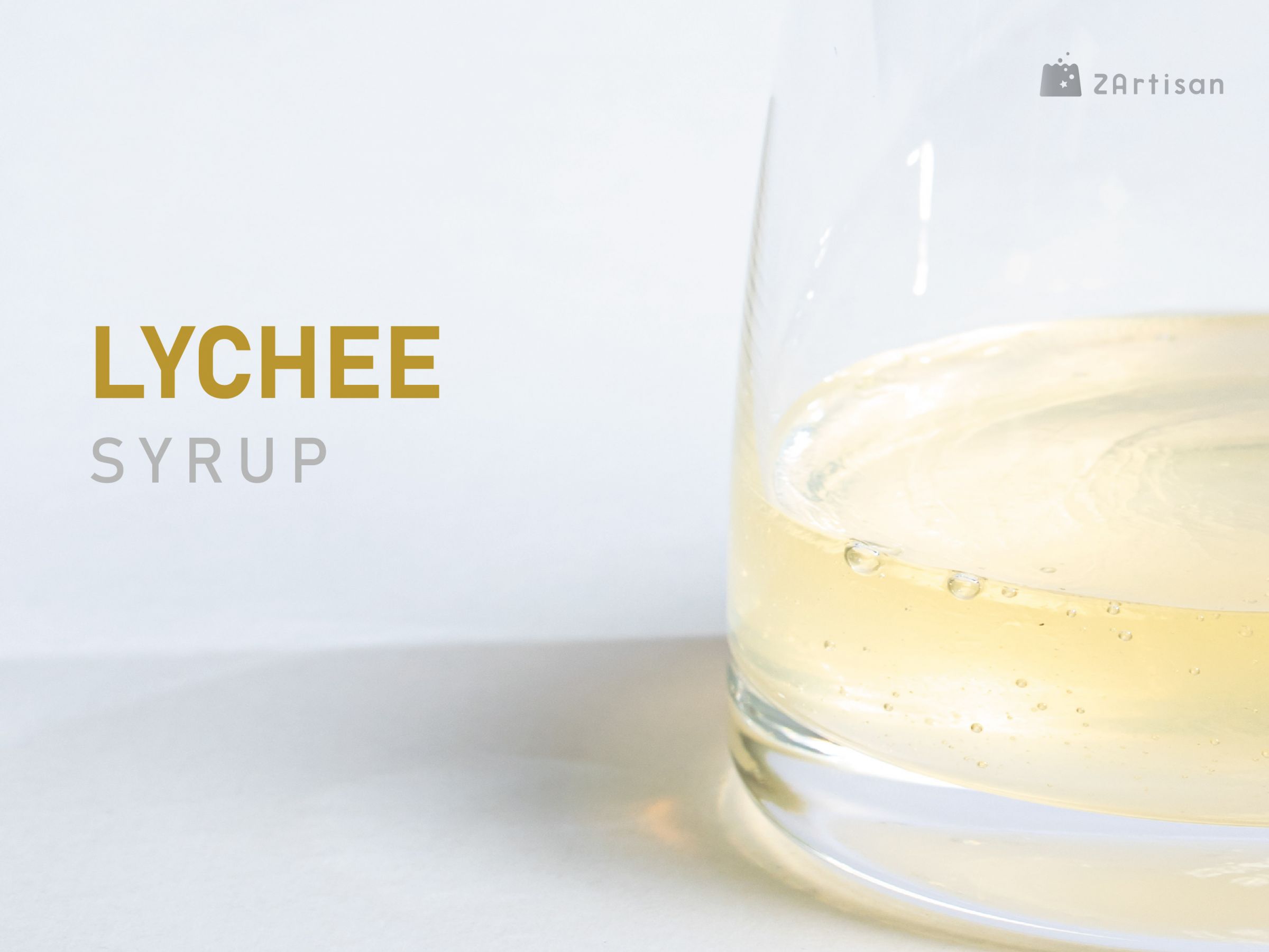 荔枝糖漿 - 批發荔枝糖漿，供飲料業者使用