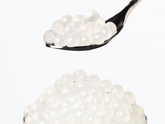 Usine de boba éclatante au litchi